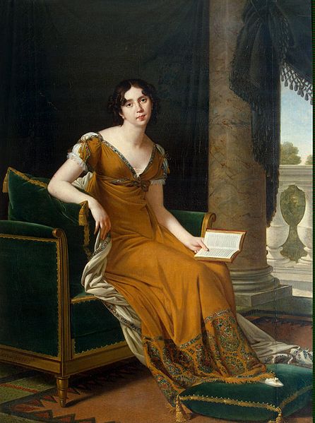 Demidoff Elisabeth Alexandrovna comtesse Stroganoff portrait par Robert Lefebvre Musée de L'Hermitage St Petersbourg Russie