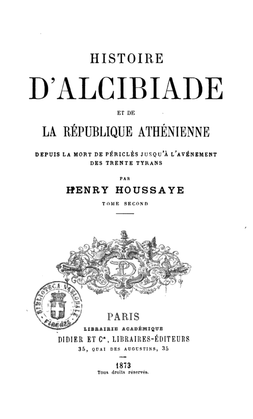 Cimetière du Père Lachaise APPL HOUSSAYE Henry (18481911)