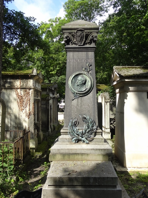Cimetière du Père Lachaise APPL LAURENTPICHAT Léon (18231886)