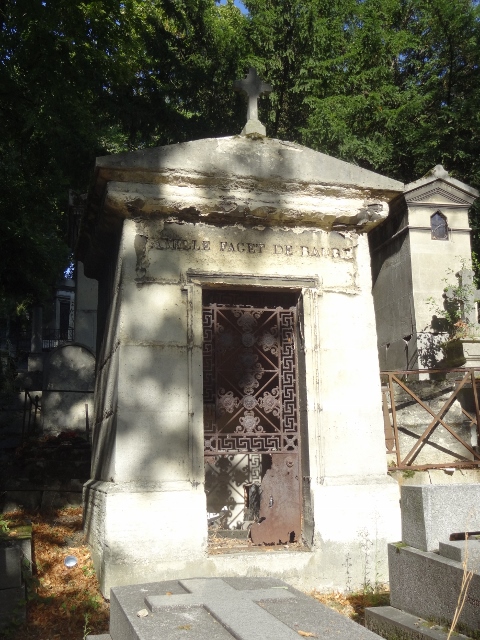 Cimetière du Père Lachaise APPL FAGET de BAURE Jacques Joseph