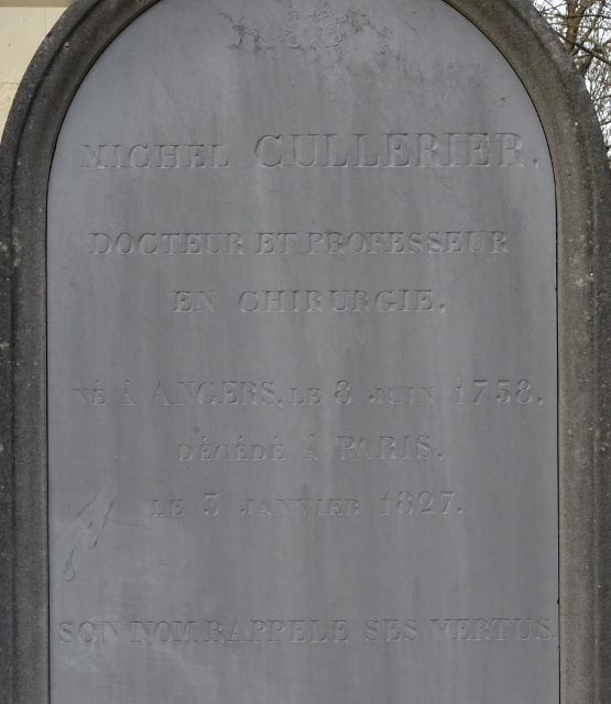 Cimetière du Père Lachaise APPL CULLERIER Michel (17581827)