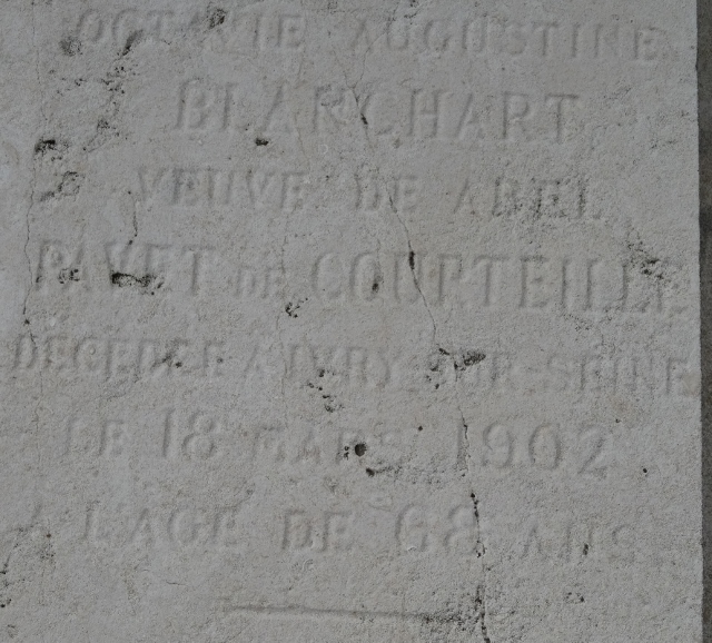 Cimetière du Père Lachaise APPL PAVET DE COURTEILLE Abel (18211889)