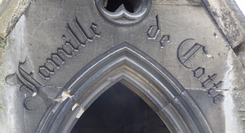 Cimetière du Père Lachaise APPL CONWAY de COTTE Jules Charles (1807