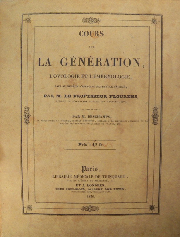 Cimetière du Père Lachaise APPL FLOURENS Pierre (17941867)