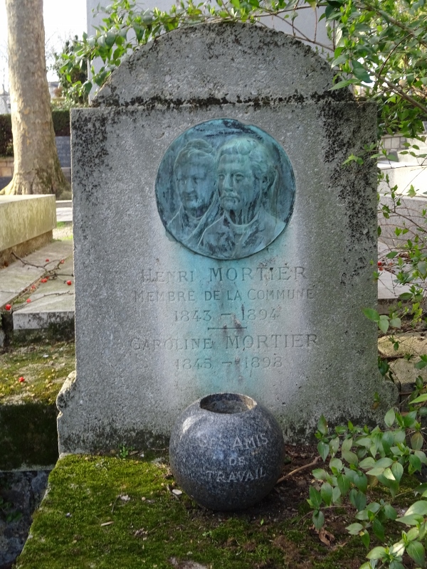 Cimetière du Père Lachaise APPL MORTIER Henri (18431894)