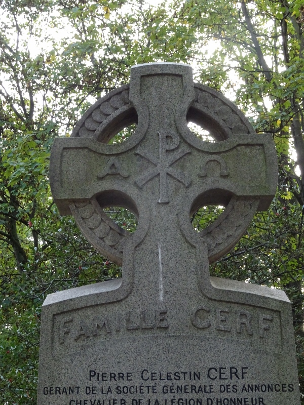 Cimetière du Père Lachaise APPL CERF Pierre Célestin (18261903)