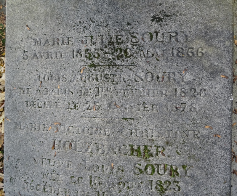 Cimetière du Père Lachaise APPL SOURY André (18981918)