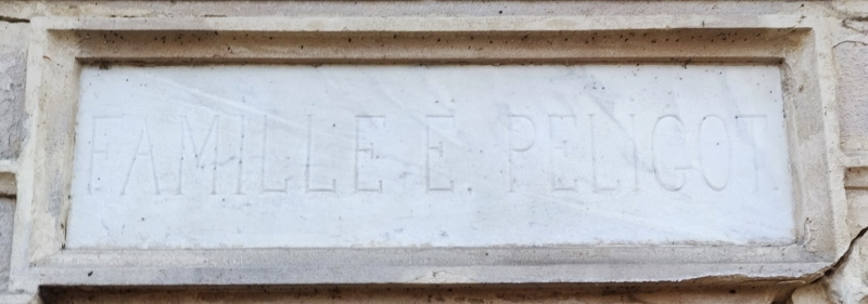 Cimetière du Père Lachaise APPL PELIGOT Eugène Melchior (18121890)