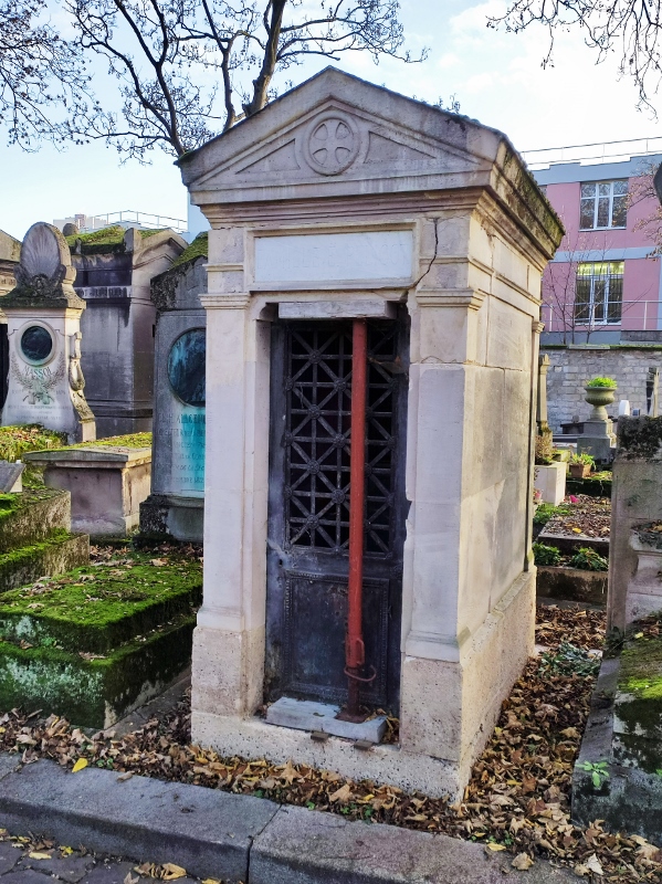 Cimetière du Père Lachaise APPL PELIGOT Eugène Melchior (18121890)