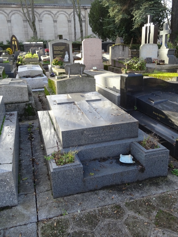 Cimetière du Père Lachaise APPL PRADINES Maurice (18741958)