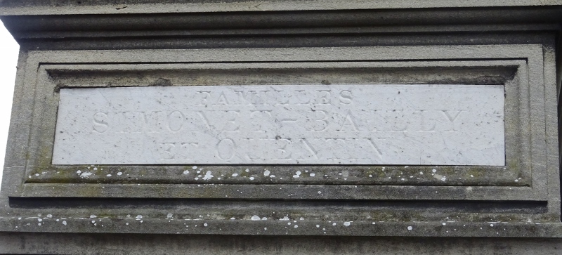 Cimetière du Père Lachaise APPL ESTREE, Henri QUENTIN, dit Paul d