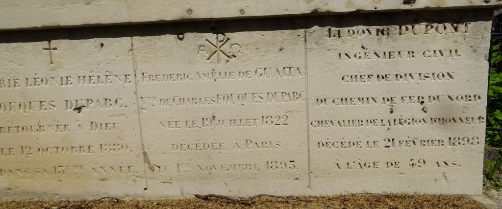 Cimetière du Père Lachaise APPL FOUQUES DUPARC Louis Charles (1807
