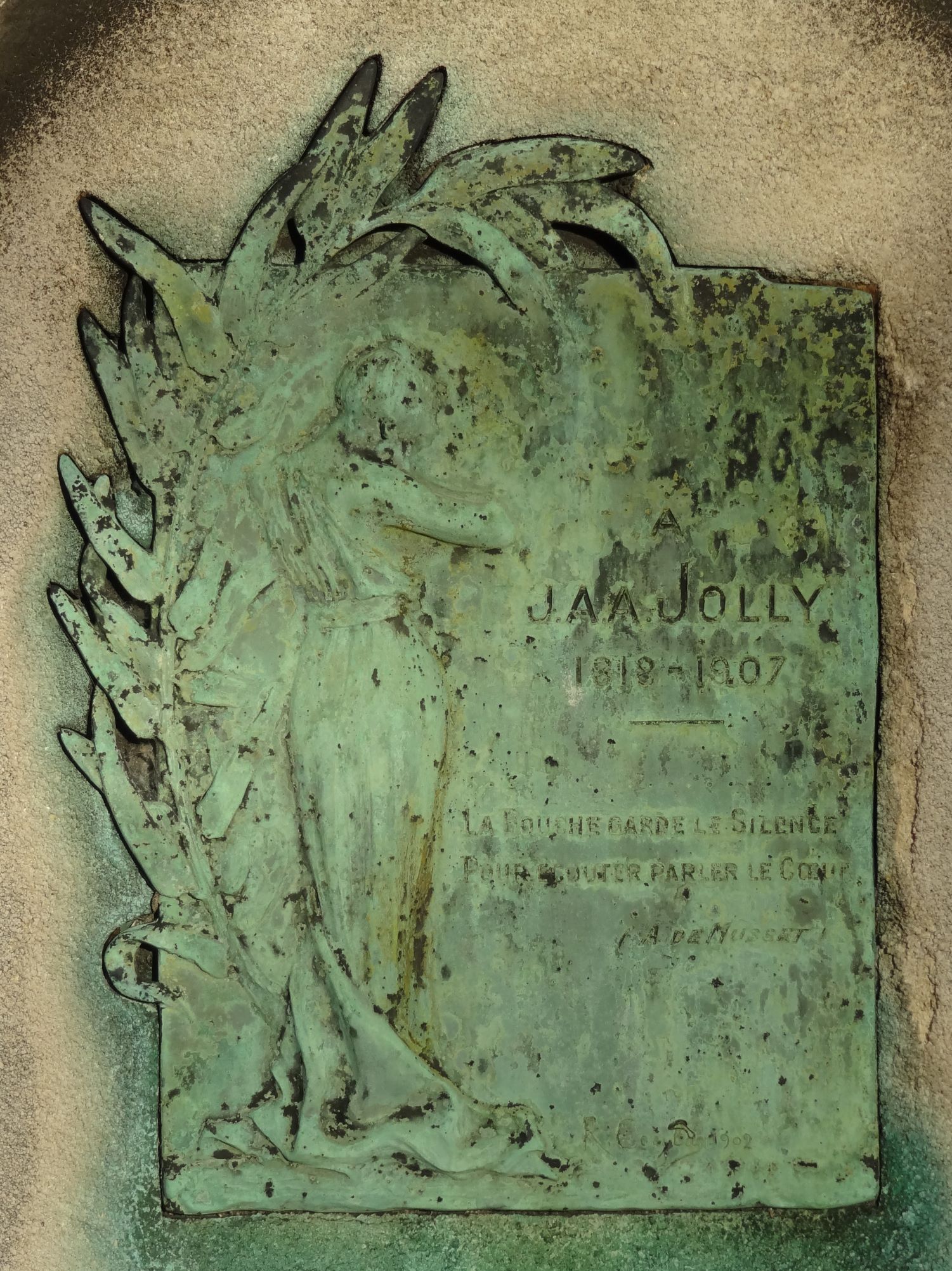 Cimetière du Père Lachaise APPL JOLLY Jean Auguste Alexandre (1818