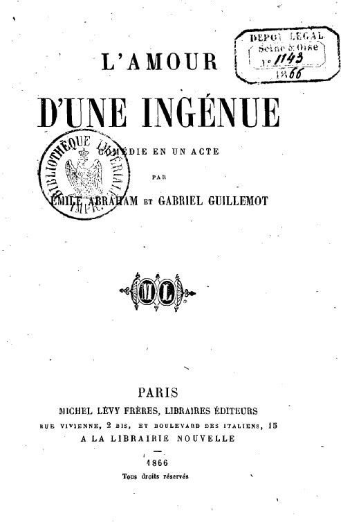 Cimetière du Père Lachaise APPL GUILLEMOT Gabriel (18331885)
