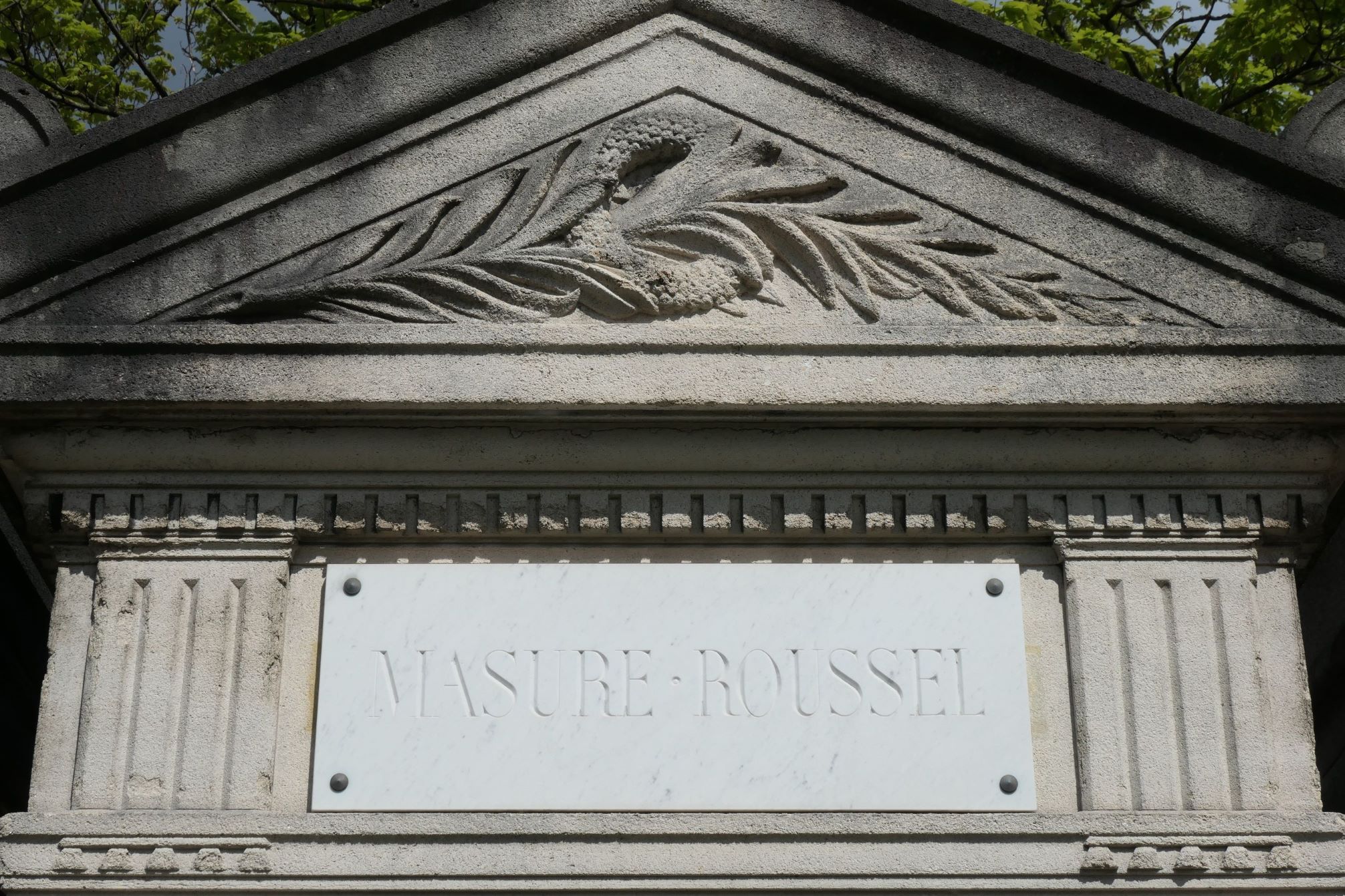 Cimetière du Père Lachaise - APPL - MASURE Eugène (1883-1915)