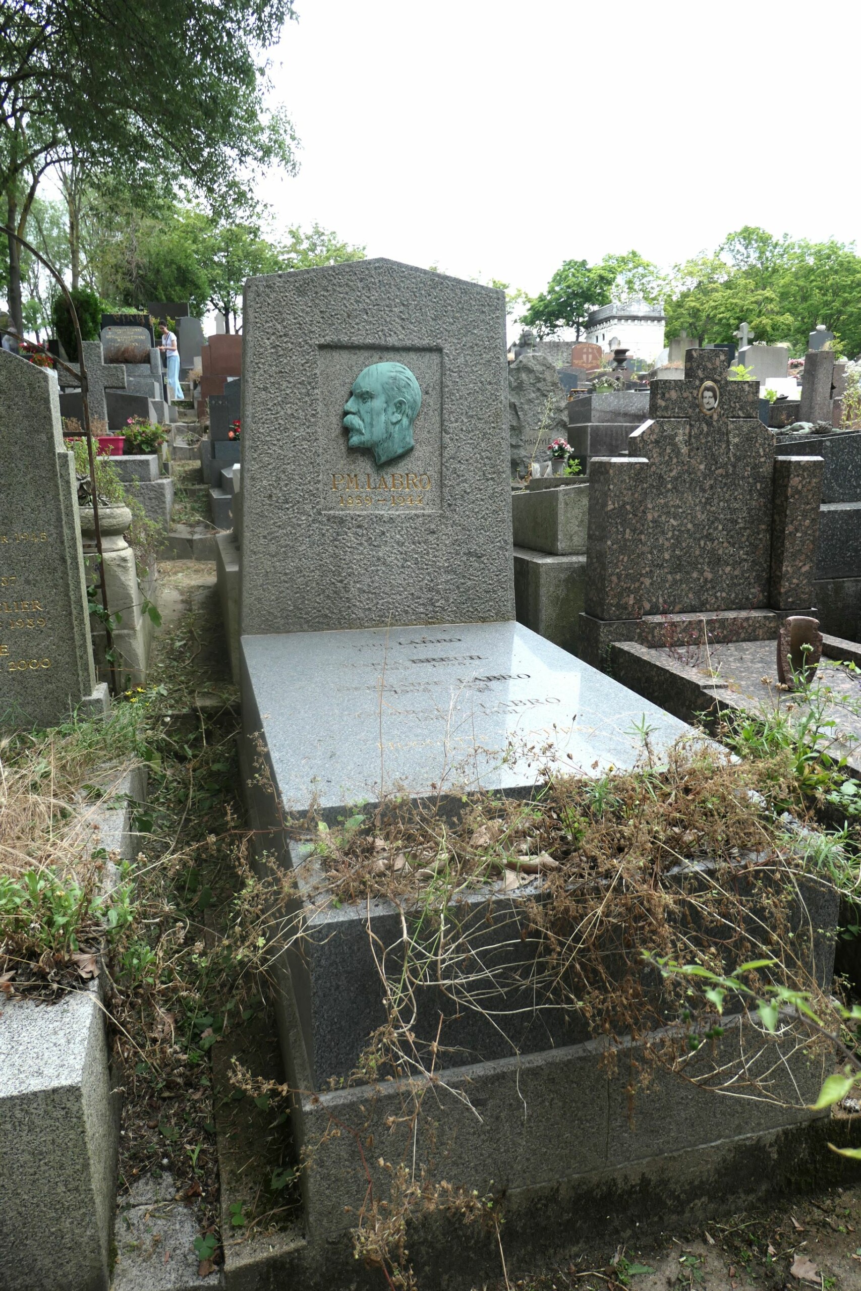 Labro Cimetière du Père Lachaise - APPL - LABRO Pierre Marcelin (1859-1944)